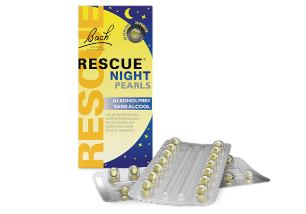 Rescue Night gelové perly na spaní 28 ks