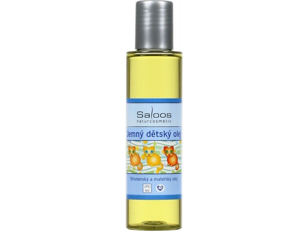 Saloos Bio Jemný dětský olej 125 ml - výhodné balení