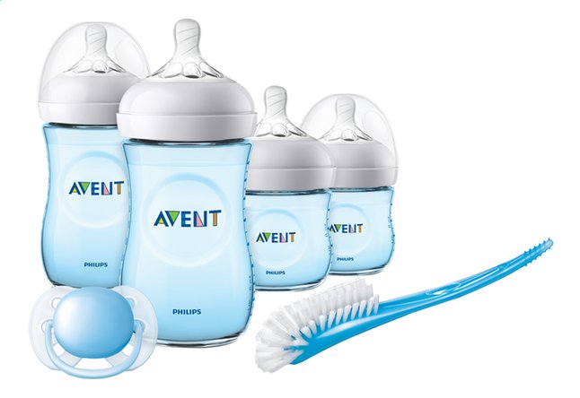 Philips Avent novorozenecká startovní sada Natural - modrá