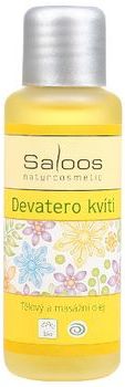 Tělový a masážní olej DEVATERO KVÍTÍ 50ml Saloos