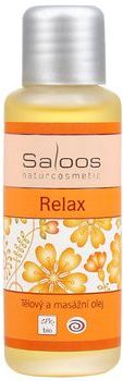 Tělový a masážní olej RELAX 50ml Saloos