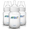 Philips Avent Kojenecká láhev Classic+ 260 ml - 3ks