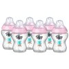 Tommee Tippee růžová sada lahviček C2N 6ks, 260ml (2)