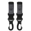 Lassig casual stroller hooks black háčky na kočárek (2)