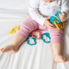 BabyOno plastové kroužky řetěz zvířátka Link 'N' Play (2)