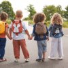 Dětský batoh Lässig Tiny Backpack About Friends - Racoon