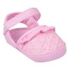 YO Capáčky, kojenecké botičkysandálky s volánkem 6 12m (růžové)