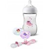 Philips Avent sada Natural 260 ml jednorožec fialová (1)
