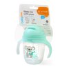 BabyOno netekoucí hrneček s brčkem a závažím, 240ml tyrkysový (9)