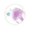BabyOno netekoucí hrneček s brčkem a závažím, 240ml růžový (8)