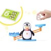 Vzdělávací zábavná hra s čísly a zvířátky balanční váha tučňák (3)