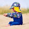 Splash About letní dětská čepice pirát s kšiltem a UV filtrem Garden Delight (4)