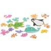 Puzzle v plechové krabičce mořská zvířátka 25 dílků (1)