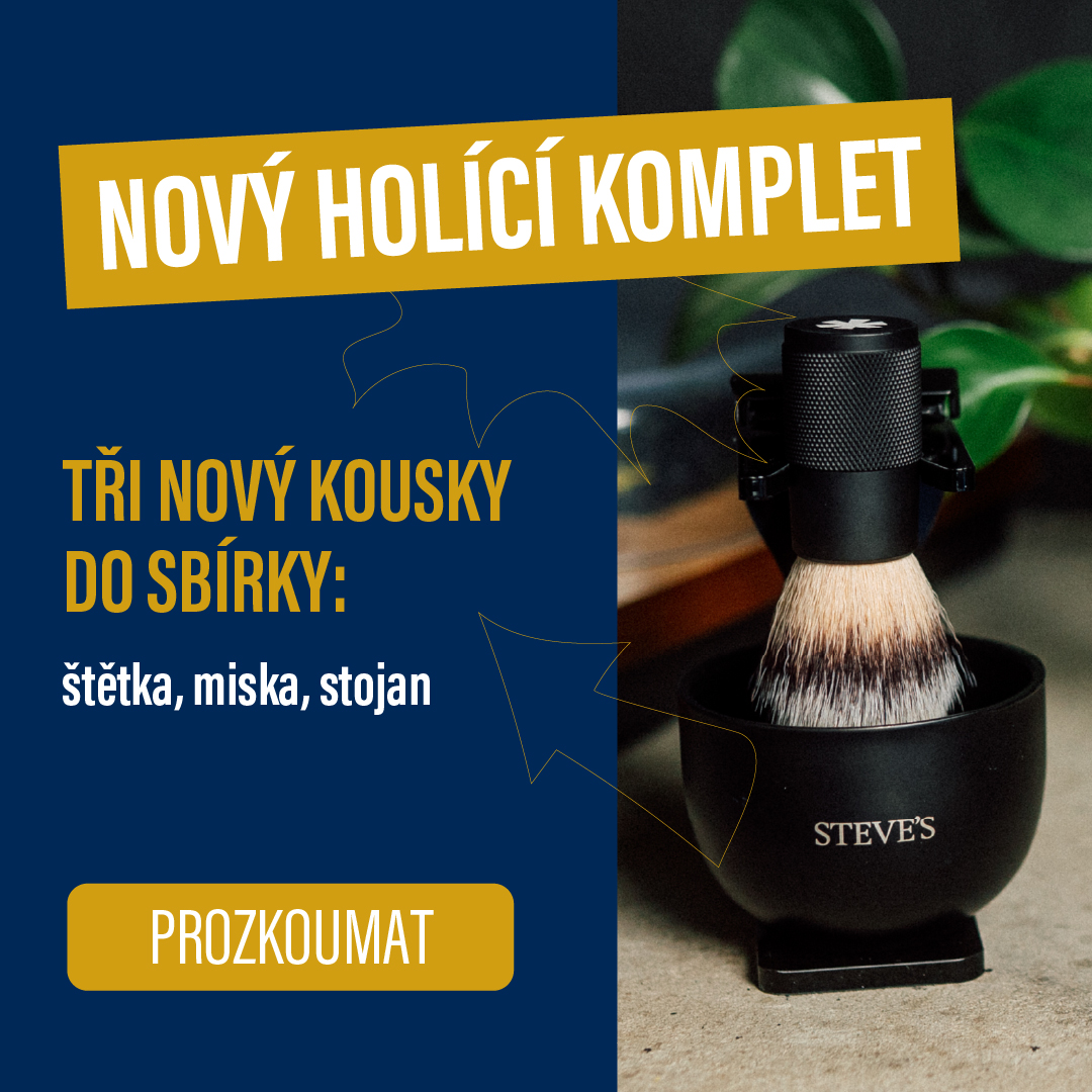 Nový holící komplet