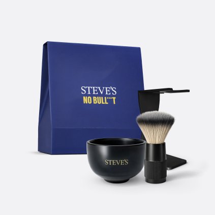 STEVES miska stetka stojanek set sede
