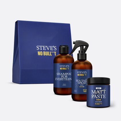 ST007 Box Vlasové trio MAT Hair Care Trio Box MATTE 8595713600071 sede