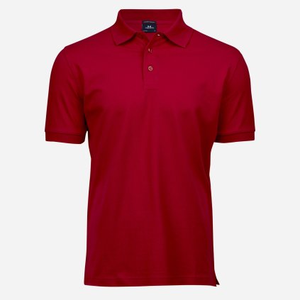 Červená pánská polokošeľa