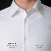 Porovnanie neviditeľného a bieleho trička
