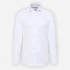 Bílá cover shirt pánská košile ETERNA Slim fit (4)