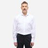 Bílá cover shirt pánská košile ETERNA Slim fit (5)