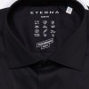 Čierna košeľa ETERNA slim fit
