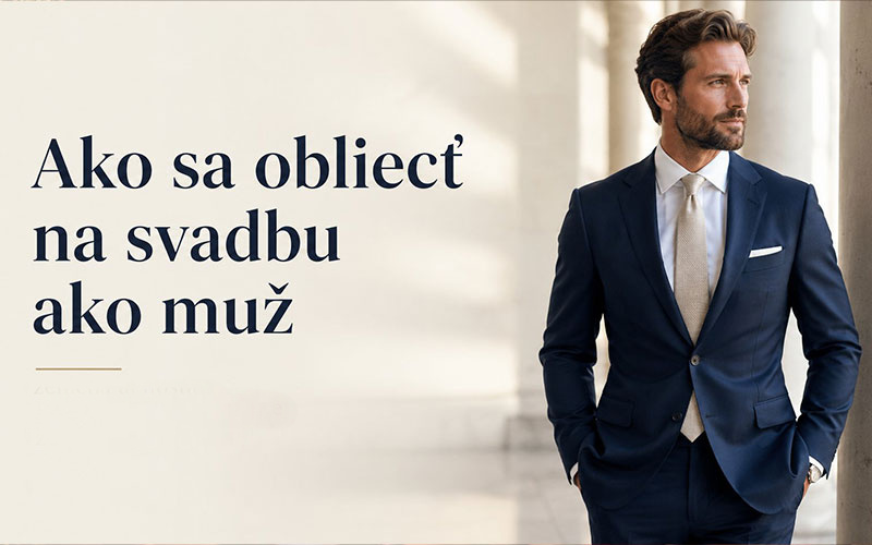 Ako sa obliecť na svadbu ako muž