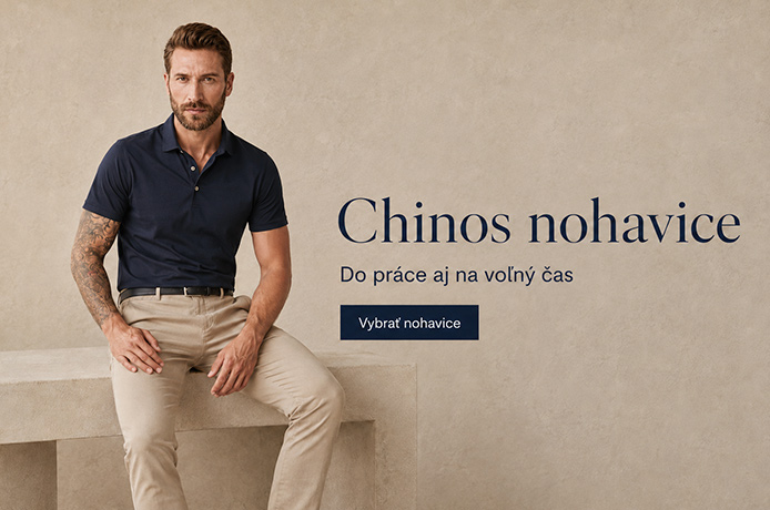 Chinos nohavice do práce aj na voľný čas