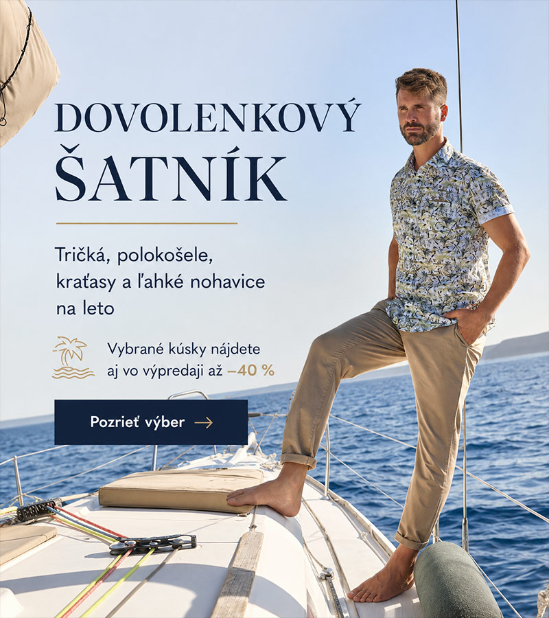 Pánsky dovolenkový šatník 2026