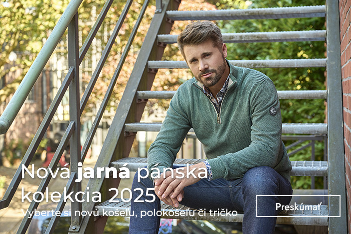 Nová jarná kolekcia pánskeho oblečenia 2025