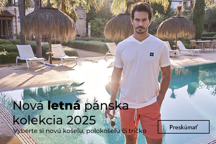 Nová letná kolekcia pánskeho oblečenia 2025