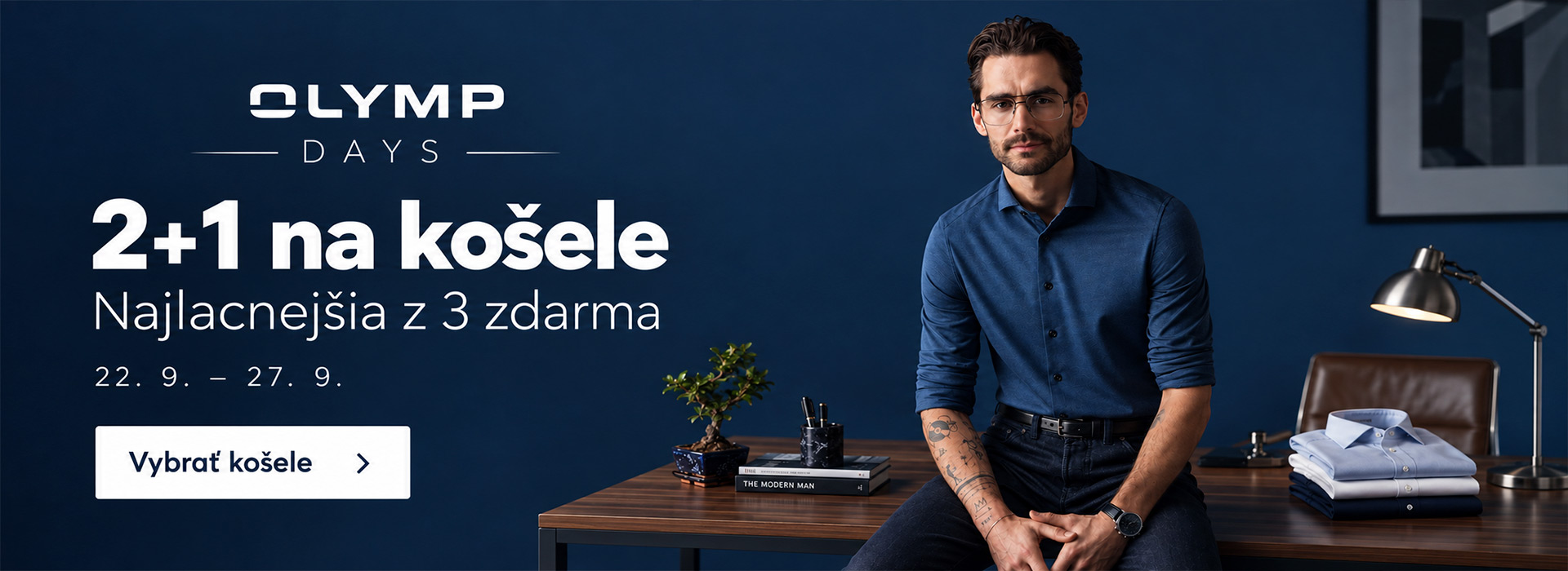 Olymp 2+1 - páske košele