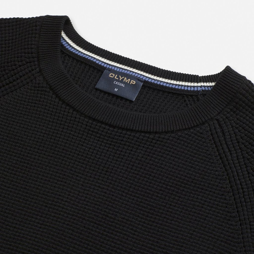 Čierny sveter OLYMP