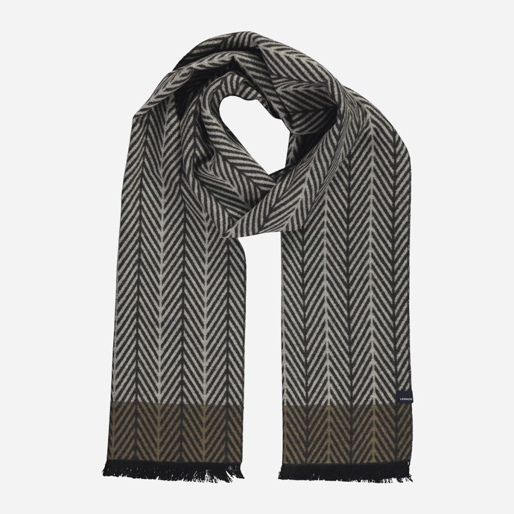 Sivý šál LERROS