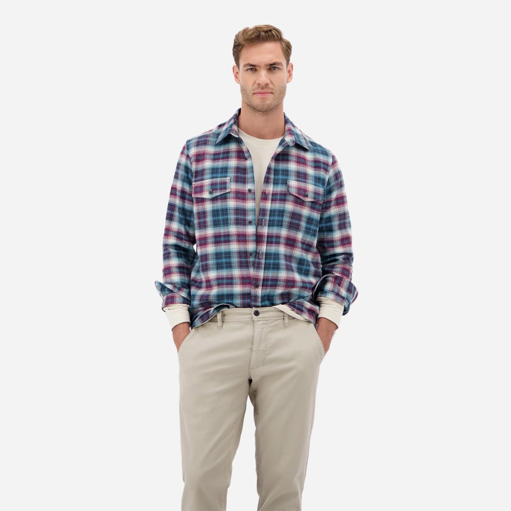 Flanelová pánska košeľa LERROS