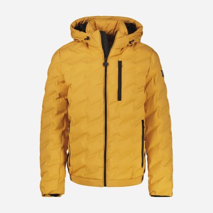 Oranžová zimná bunda LERROS (5)