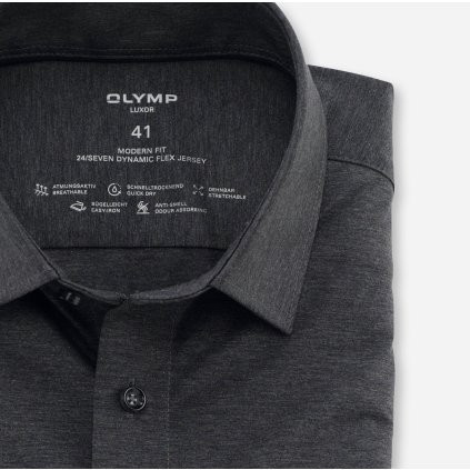 Sivá košeľa Olymp (1)