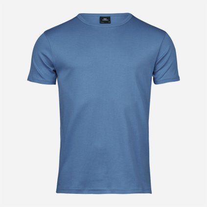 TEE JAYS modré pánske tričko Interlock (1)