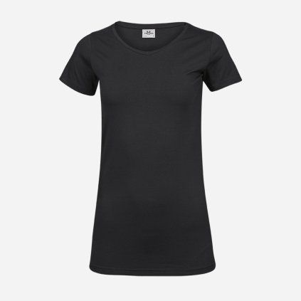 Čierne dámske tričko (3)