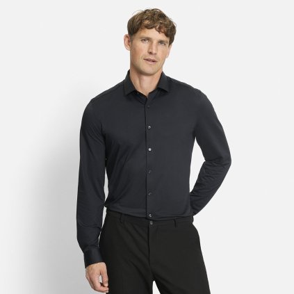 Čierna košeľa OLYMP super slim fit (1)