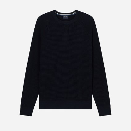 Tmavomodrý sveter OLYMP Casual (5)
