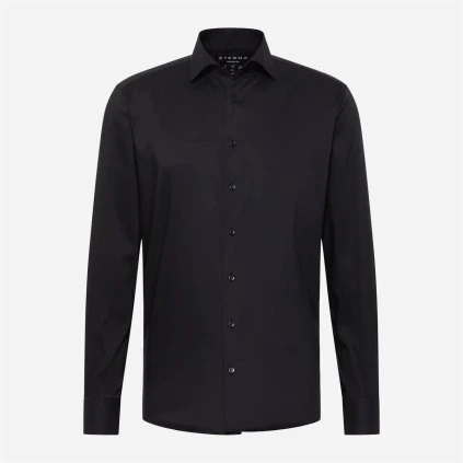Čierna košeľa ETERNA Performance (3)