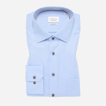 Svetlomodrá košeľa ETERNA, Comfort fit (2)