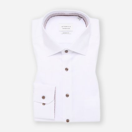 Biela košeľa ETERNA, Comfort fit (2)