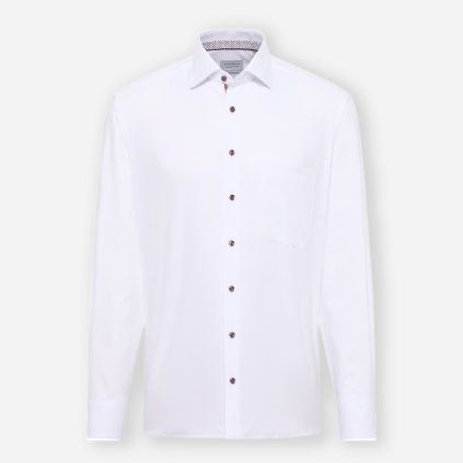Biela košeľa ETERNA, Comfort fit (3)