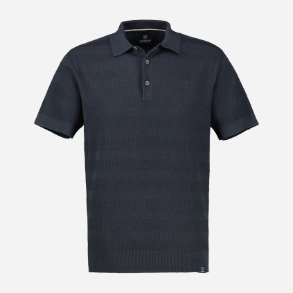 Modré pletené polo LERROS (1)