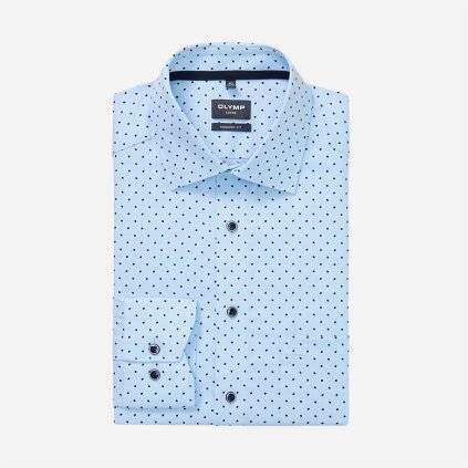 Svetlomodrá košeľa OLYMP (4)