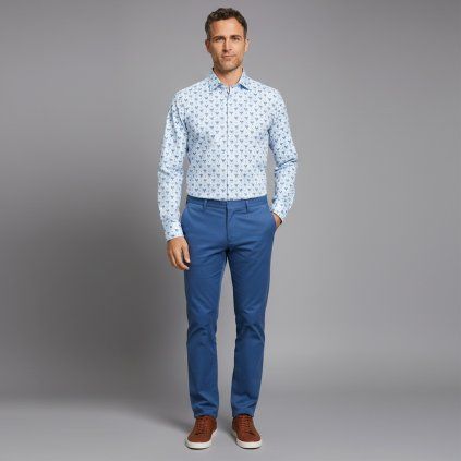 kosela olymp modre chinos