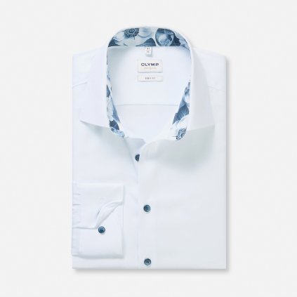 Biela pánska košeľa OLYMP Luxor (3)