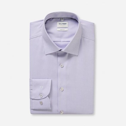 Fialová košeľa OLYMP (6)