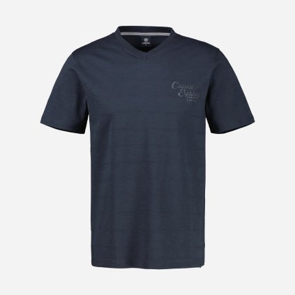 Navy modré tričko LERROS (3)